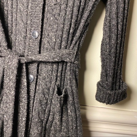 Grey Knit Cardigan - Picture 2 of 3